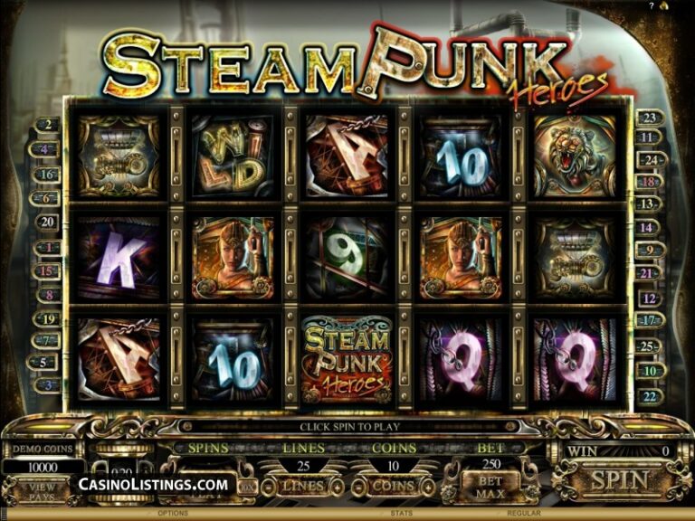Steam Punk Slots Online