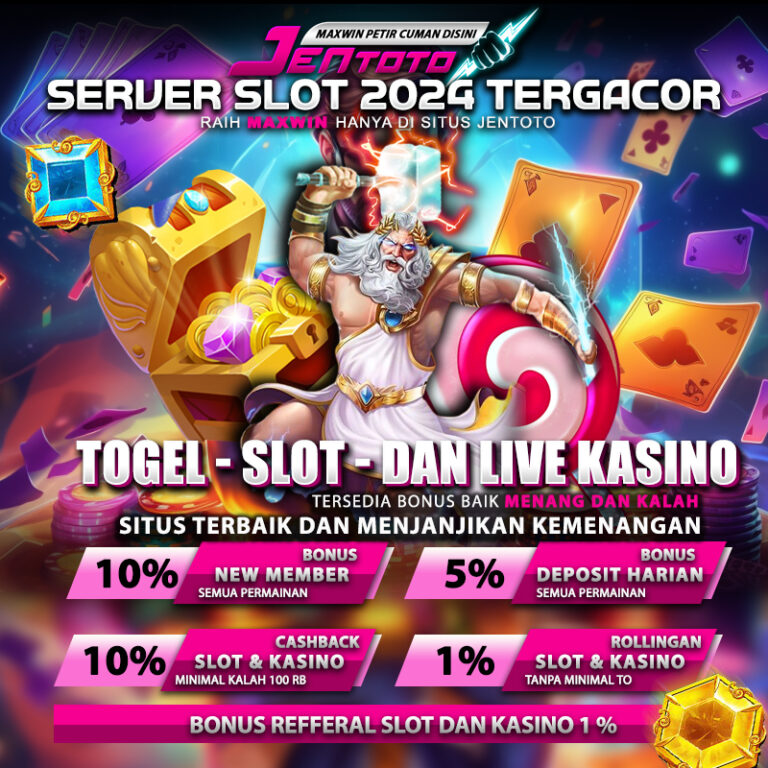 Situs Slot Casino Togel Terbaik di Indonesia Jentoto
