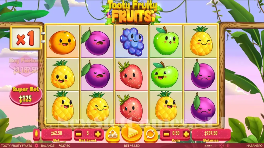 Tooty Fruity Fruits